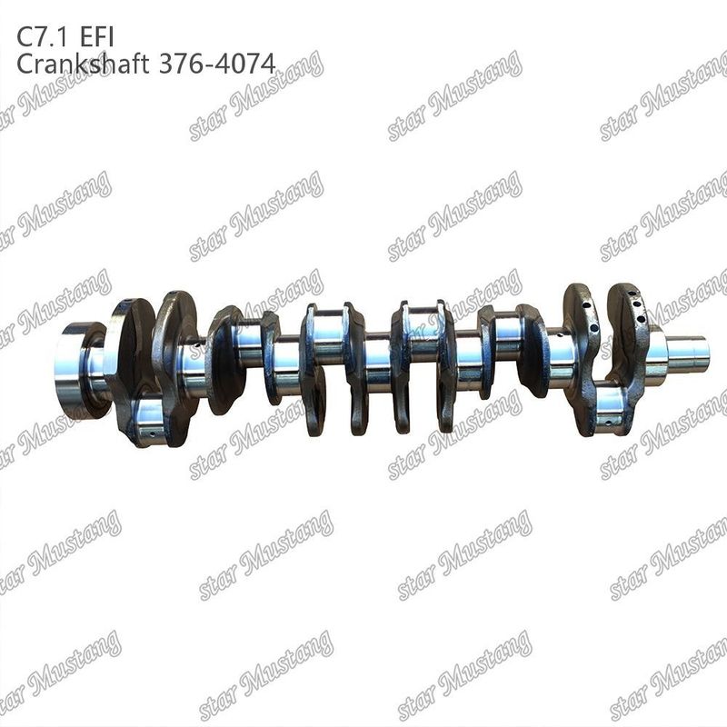 Crankshaft C7.1 acier forgé 376-4074 Injection électrique pour les pièces de réparation des moteurs diesel Caterpillar