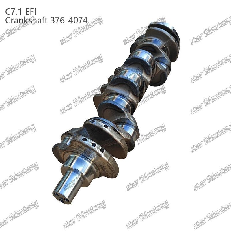 Crankshaft C7.1 acier forgé 376-4074 Injection électrique pour les pièces de réparation des moteurs diesel Caterpillar