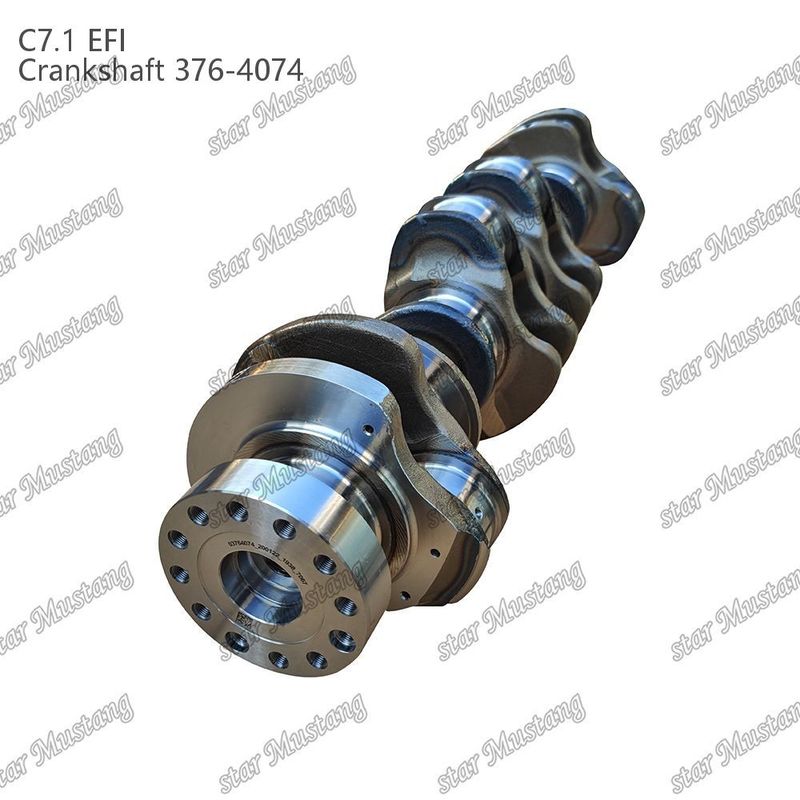 Crankshaft C7.1 acier forgé 376-4074 Injection électrique pour les pièces de réparation des moteurs diesel Caterpillar