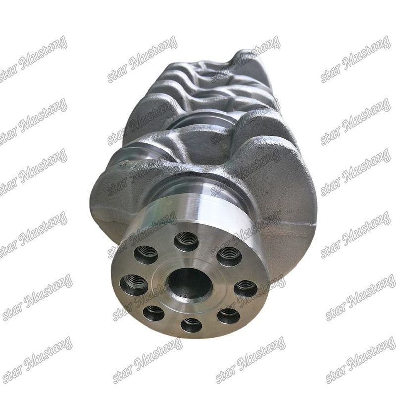 W04D Arbre à courroie de moteur en acier forgé 8 trous 13411-1592 Pour pièces détachées de moteur HINO