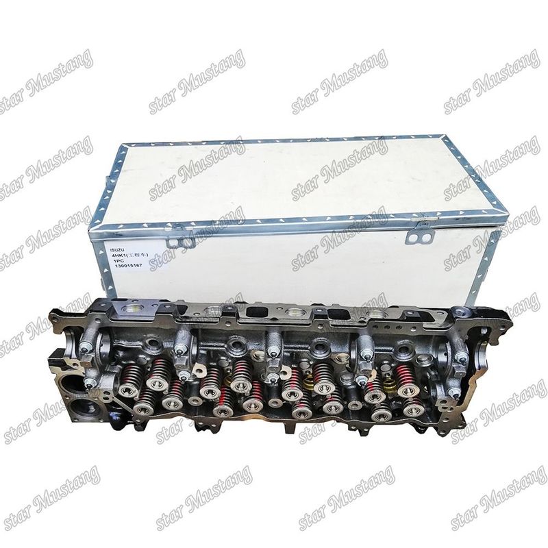 Assemblage de la tête de cylindre 4HK1 8-97383-041-1 8-98008-363-8 8-98170-617-1 8-98018-454-6 8-98170-619-0 Véhicule de construction