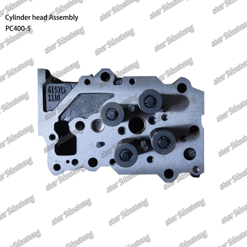 Assemblage de la tête de cylindre 6D125 PC400-5 6251-11-1100 6151-11-1101 6251-11-1102