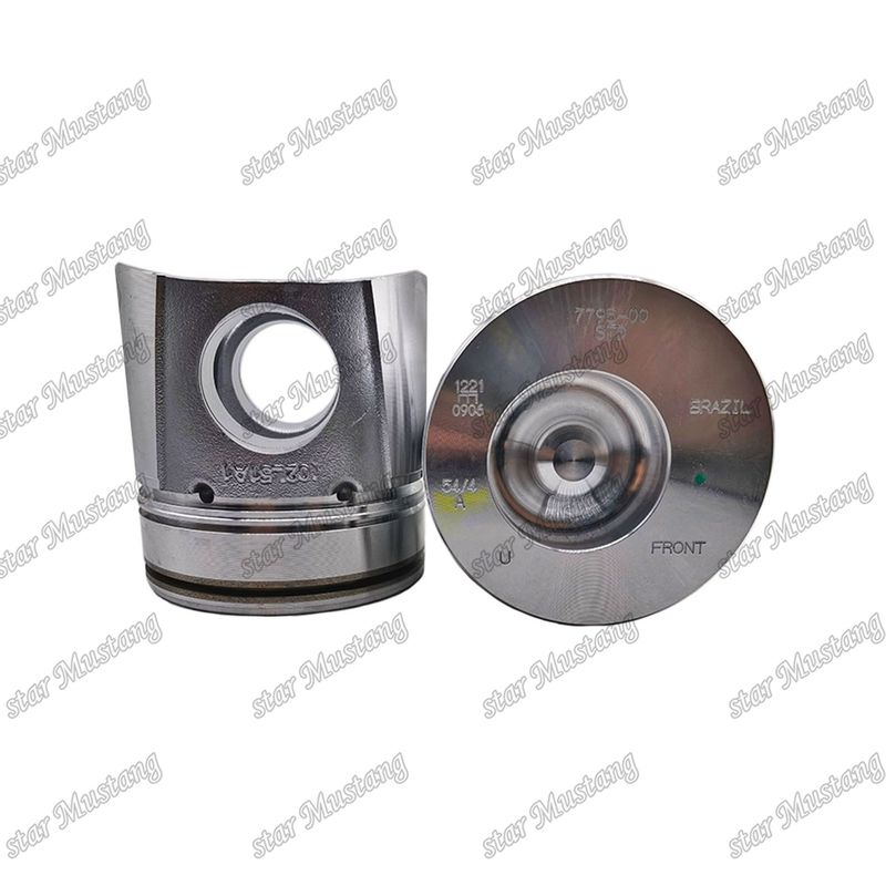 Piston 4BT 4D102 6BT 6BT5.9 6D102 50 mm Chambre de combustion 3957795 3807795 Pour les pièces de réparation de moteurs diesel Cummins
