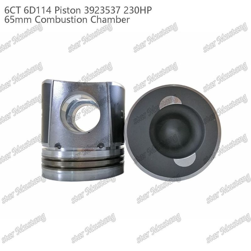 Piston 6CT 6D114 230HP 3923537 65mm Chambre de combustion Pour les pièces de réparation des moteurs diesel Cummins