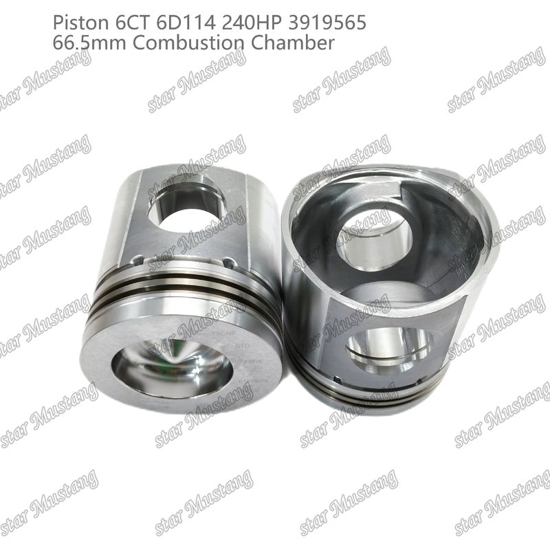 Piston 6CT 6D114 240HP 3919565 66,5 mm Chambre de combustion Pour les pièces de réparation de moteurs diesel Cummins