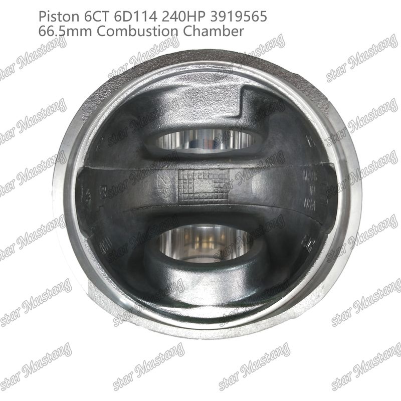 Piston 6CT 6D114 240HP 3919565 66,5 mm Chambre de combustion Pour les pièces de réparation de moteurs diesel Cummins