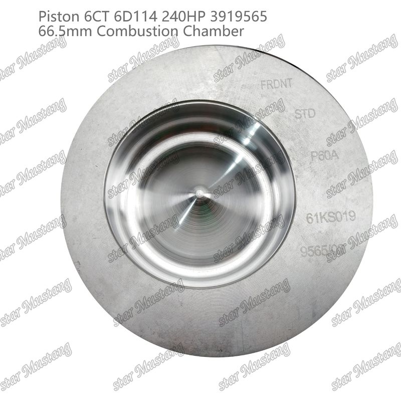 Piston 6CT 6D114 240HP 3919565 66,5 mm Chambre de combustion Pour les pièces de réparation de moteurs diesel Cummins
