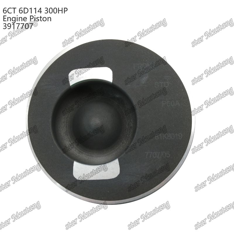 Piston 6CT 6D114 300HP 3917707 Chambre de combustion de 55 mm Pour les pièces de réparation de moteurs diesel Cummins