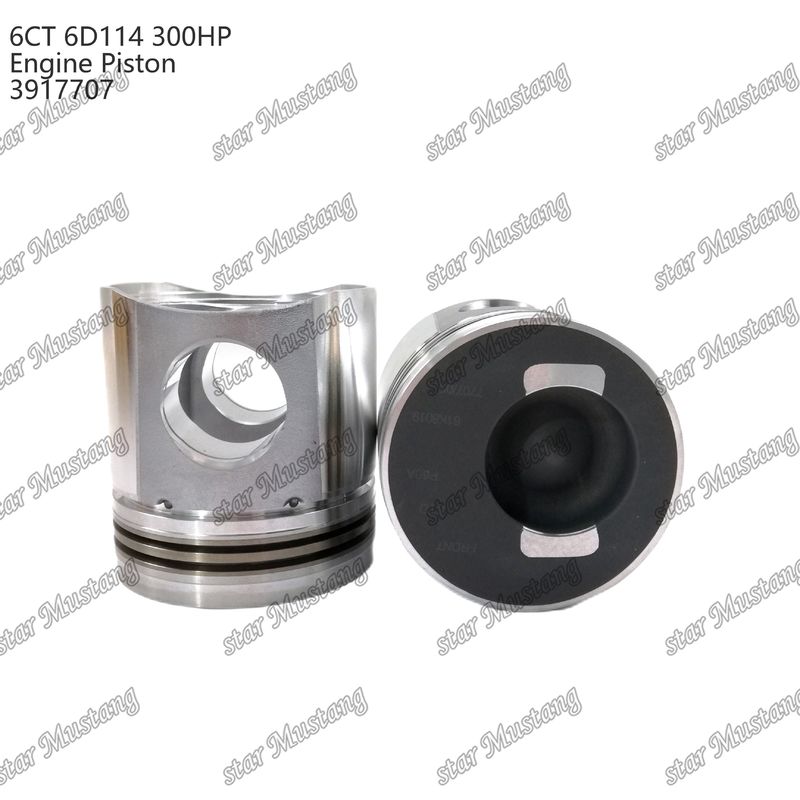 Piston 6CT 6D114 300HP 3917707 Chambre de combustion de 55 mm Pour les pièces de réparation de moteurs diesel Cummins
