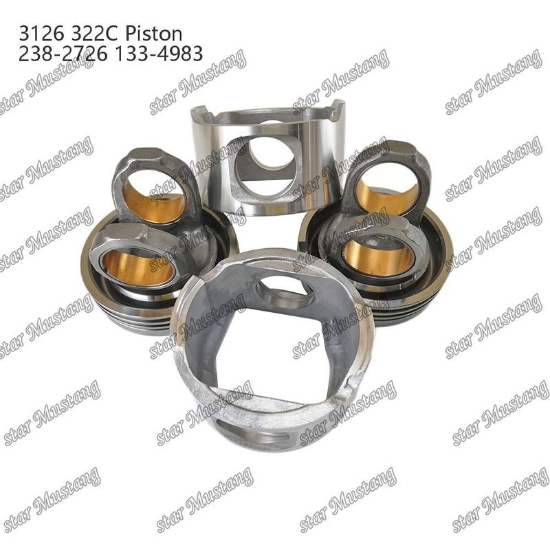 Piston avec broche 3126 322C taille de chambre 74mm 238-2726 133-4983