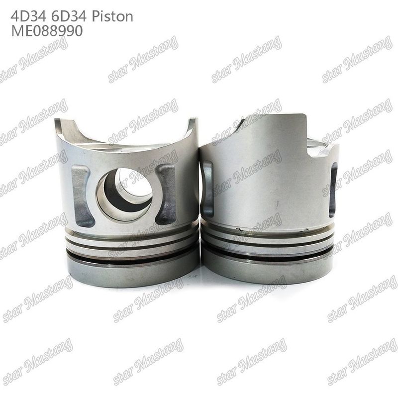 4D34 Moteur Piston trou d'épingle 36mm avec Alfin sans galerie d'huile ME088990 Pour les pièces de rechange du moteur Mitsubishi