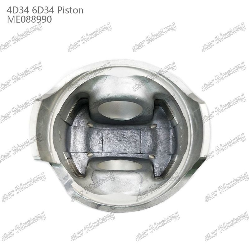 4D34 Moteur Piston trou d'épingle 36mm avec Alfin sans galerie d'huile ME088990 Pour les pièces de rechange du moteur Mitsubishi