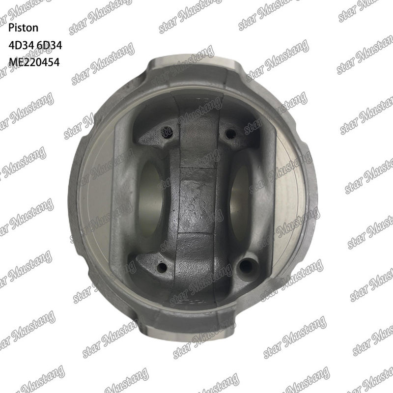 6D34 Moteur Piston trou d'épingle 36mm avec Alfin avec Galerie d'huile ME220454 Pour les pièces de rechange de moteur Mitsubishi