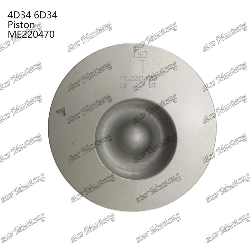 4D34 Moteur Piston trou d'épingle 36mm avec Alfin avec Galerie d'huile ME220470 Pour les pièces de rechange de moteur Mitsubishi