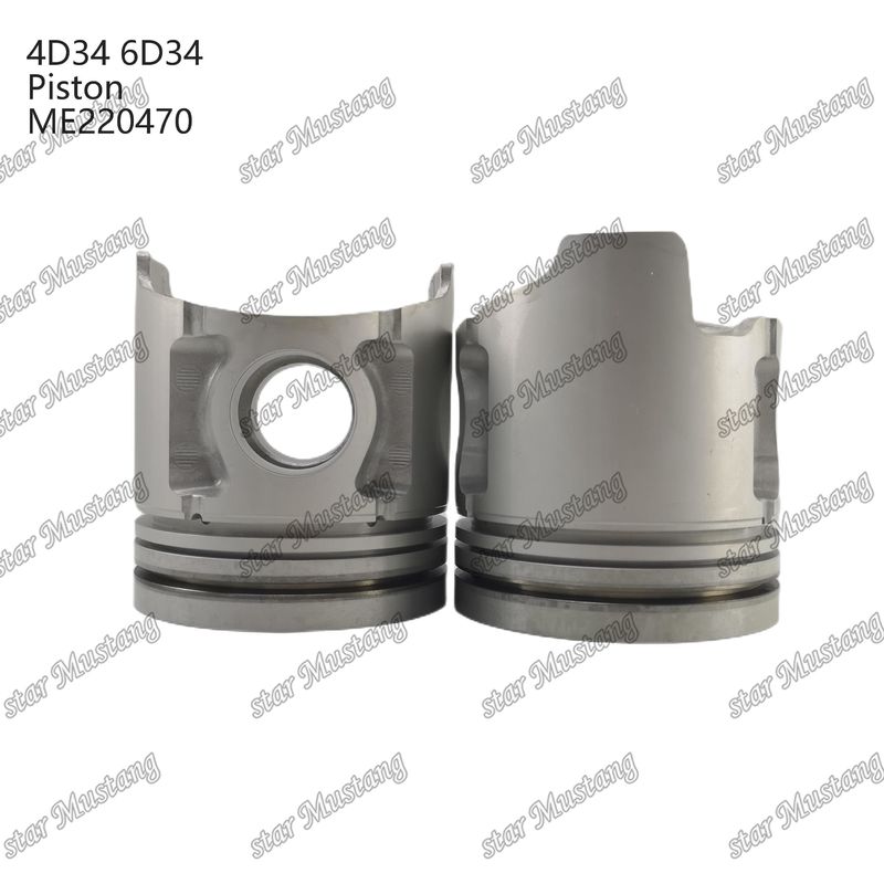 4D34 Moteur Piston trou d'épingle 36mm avec Alfin avec Galerie d'huile ME220470 Pour les pièces de rechange de moteur Mitsubishi