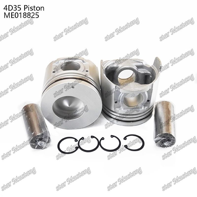 4D35 Piston moteur avec Alfin sans huile Galerie ME018825 Pour les pièces de rechange de moteur Mitsubishi