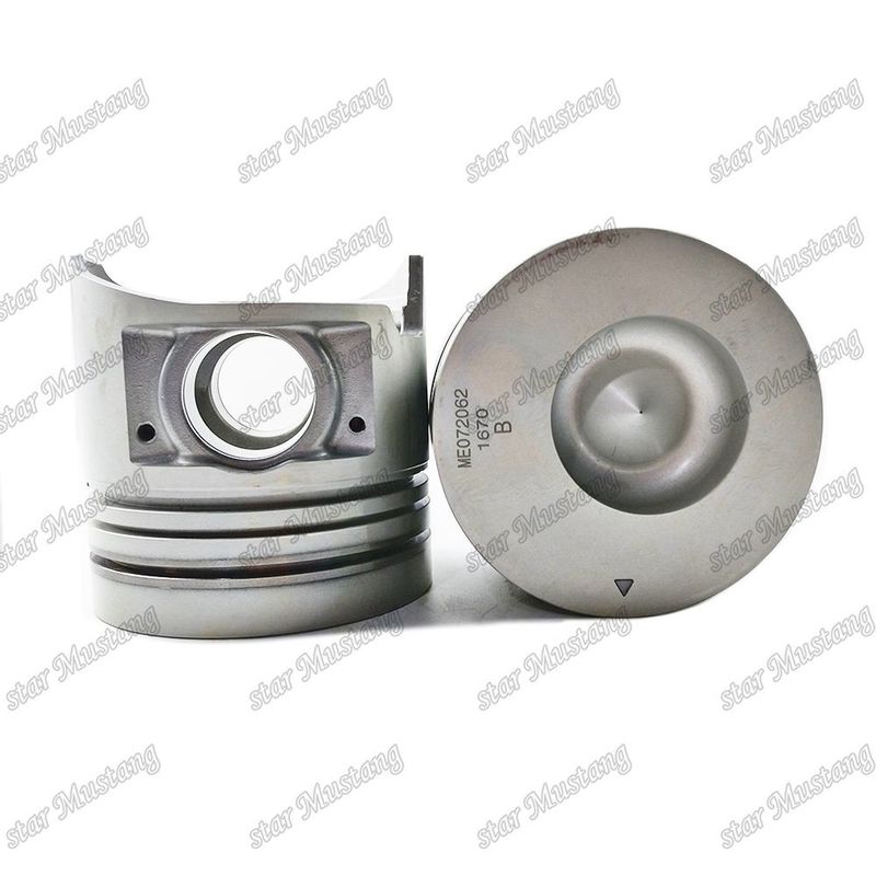 6D16 Chambre de piston du moteur Taille 59mm 3×2,5×4mm Forêt de broche 38mm ME072062 ME072064 Pour les pièces détachées du moteur Mitsubishi
