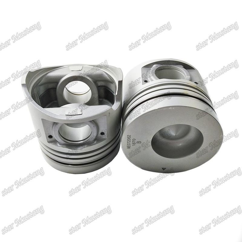6D16 Chambre de piston du moteur Taille 59mm 3×2,5×4mm Forêt de broche 38mm ME072062 ME072064 Pour les pièces détachées du moteur Mitsubishi