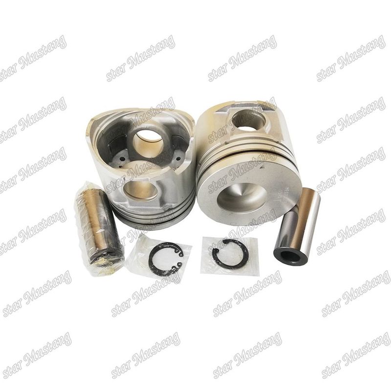 6D16-3AT Chambre de piston du moteur Taille 56 mm 3kx2.5x4 mm Trou de broche 42 mm ME072570 Pour les pièces détachées du moteur Mitsubishi