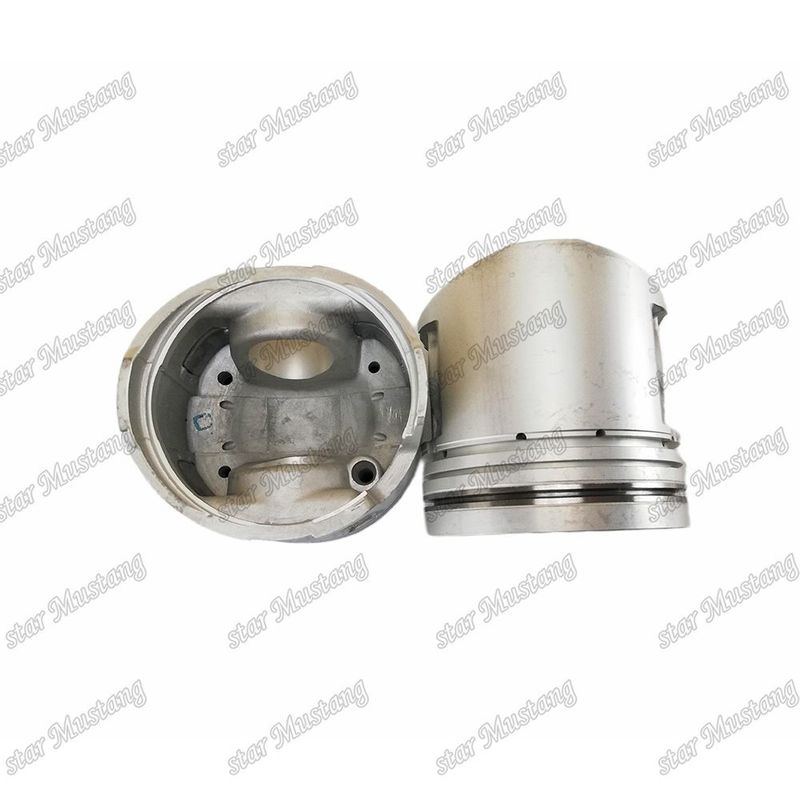 6D16-3AT Chambre de piston du moteur Taille 56 mm 3kx2.5x4 mm Trou de broche 42 mm ME072570 Pour les pièces détachées du moteur Mitsubishi