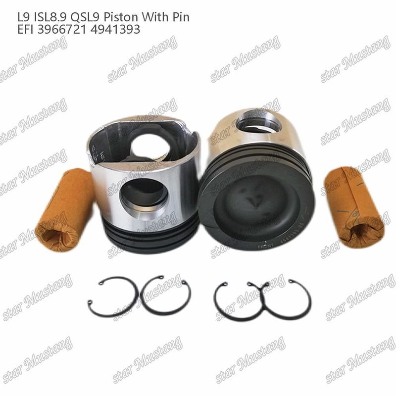 Piston L9 ISL8.9 QSL9 Injection électrique 3966721 4941393 Pour pièces de réparation de moteurs diesel Cummins