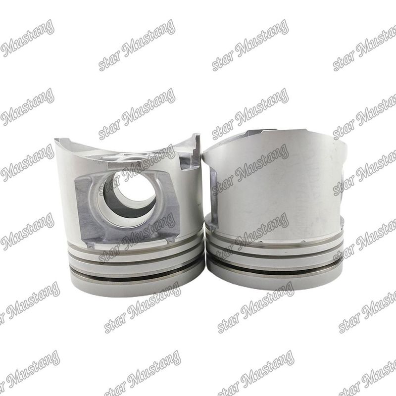 6D16T Chambre de piston du moteur Taille 57mm 3kx2.5x4mm Forêt de broche 42mm ME300199 Pour les pièces de rechange du moteur Mitsubishi