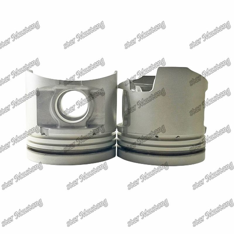 6D17 Chambre de piston du moteur Taille 53 mm 3 × 2,5 × 4 mm Trou de broche 38 mm ME072548 Pour les pièces de rechange du moteur Mitsubishi