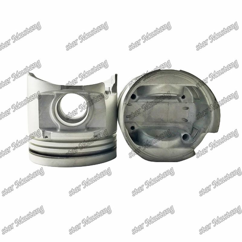 6D17 Chambre de piston du moteur Taille 53 mm 3 × 2,5 × 4 mm Trou de broche 38 mm ME072548 Pour les pièces de rechange du moteur Mitsubishi