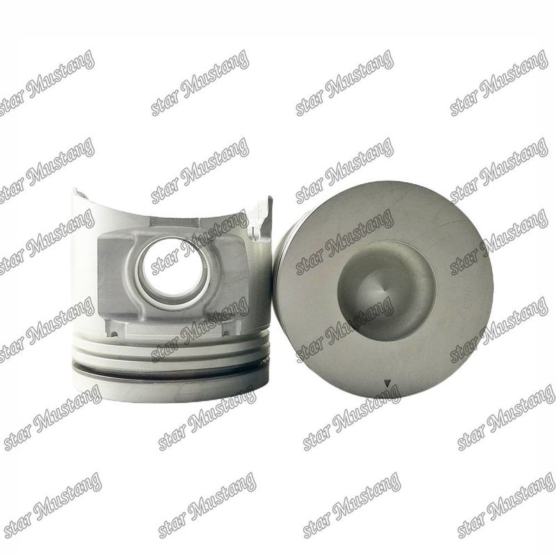 6D17 Chambre de piston du moteur Taille 53 mm 3 × 2,5 × 4 mm Trou de broche 38 mm ME072548 Pour les pièces de rechange du moteur Mitsubishi