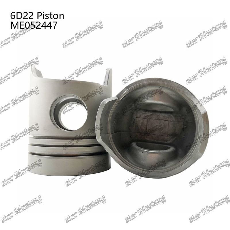 6D22 Chambre de piston du moteur Taille 68 mm anneau d'huile 4 mm ME052447 Pour les pièces de rechange du moteur Mitsubishi