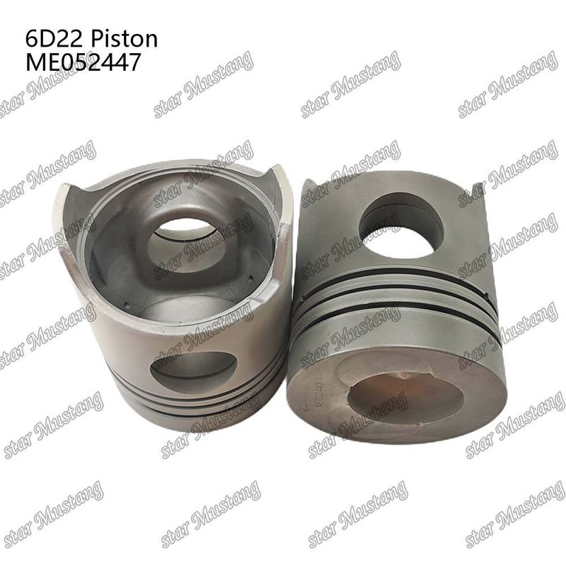 6D22 Chambre de piston du moteur Taille 68 mm anneau d'huile 4 mm ME052447 Pour les pièces de rechange du moteur Mitsubishi