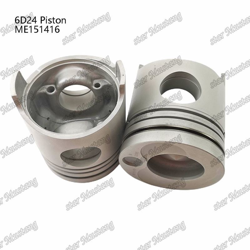 6D24 Chambre à piston moteur Taille 69mm 3.3Kx3x4mm ME151416 Pour pièces détachées de moteur Mitsubishi
