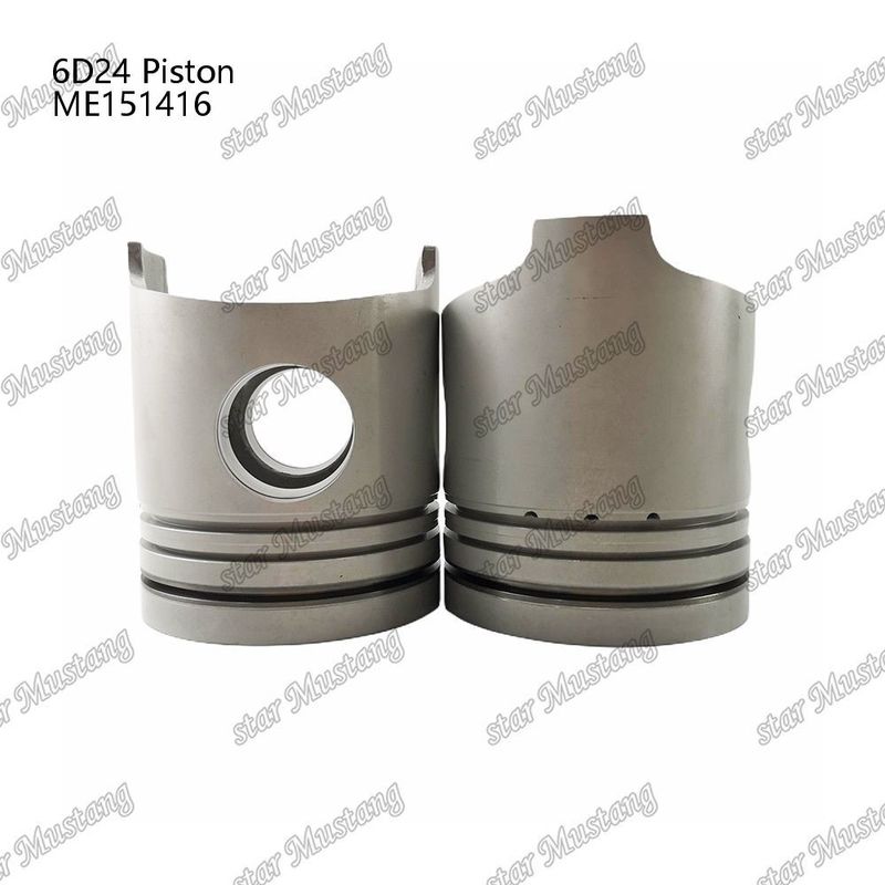 6D24 Chambre à piston moteur Taille 69mm 3.3Kx3x4mm ME151416 Pour pièces détachées de moteur Mitsubishi
