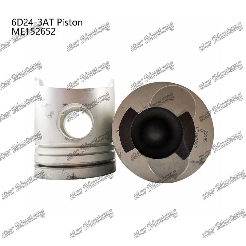 6D24-3AT Chambre à piston moteur Taille 66 mm 3.3Kx3x4mm ME152652 Pour les pièces détachées de moteur Mitsubishi