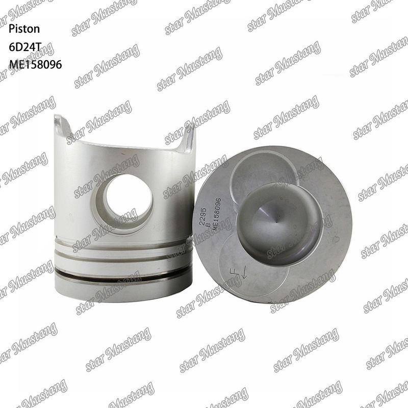 6D24T Chambre à piston moteur Taille 69mm 3.3Kx3x4mm ME158096 Pour les pièces de rechange de moteur Mitsubishi