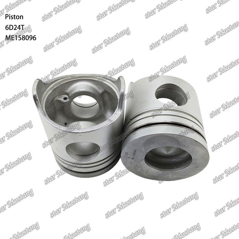 6D24T Chambre à piston moteur Taille 69mm 3.3Kx3x4mm ME158096 Pour les pièces de rechange de moteur Mitsubishi