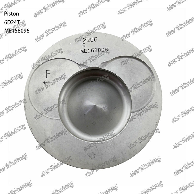 6D24T Chambre à piston moteur Taille 69mm 3.3Kx3x4mm ME158096 Pour les pièces de rechange de moteur Mitsubishi