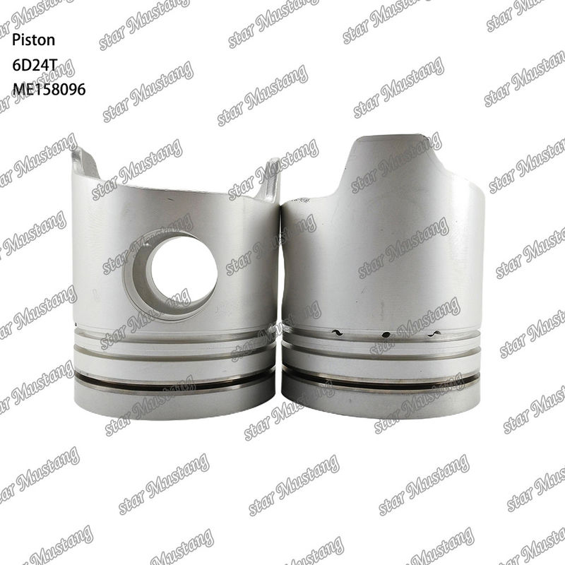 6D24T Chambre à piston moteur Taille 69mm 3.3Kx3x4mm ME158096 Pour les pièces de rechange de moteur Mitsubishi