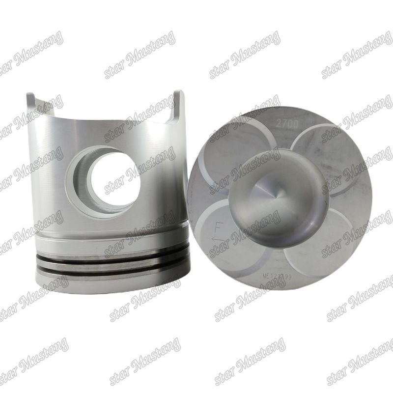 6D40 Chambre à piston du moteur Taille 72 mm ME121199 ME121778 Pour les pièces de rechange du moteur Mitsubishi