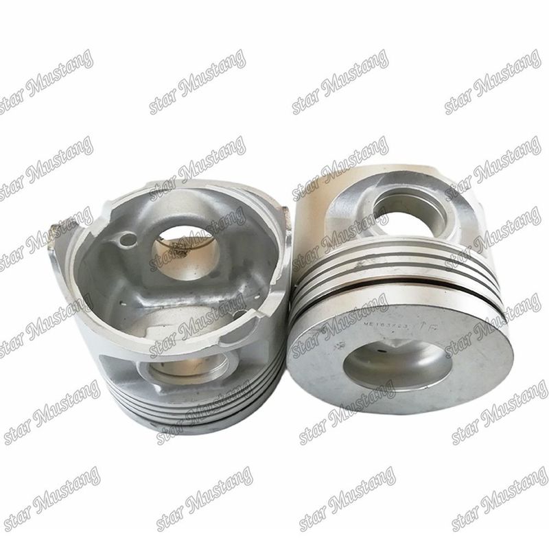 8M21 Piston de moteur ME163823 Taille de chambre 71 mm Pour les pièces de rechange de moteur Mitsubishi