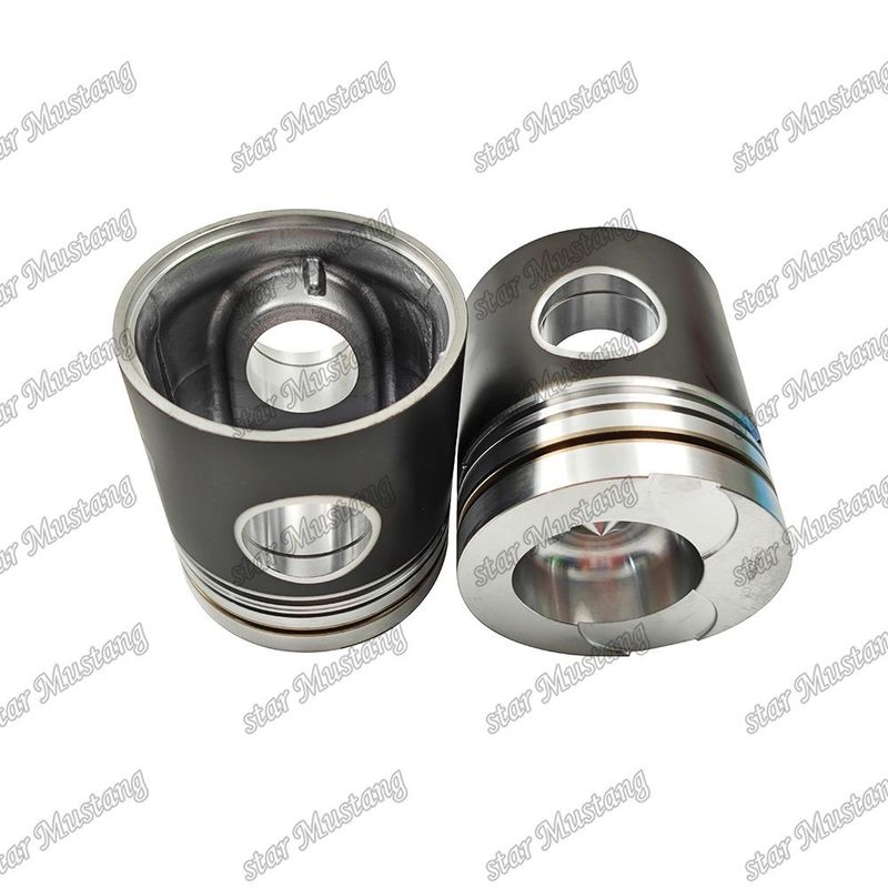 Piston D2366 Fond pointu 65.02501-0031 Pour les pièces de réparation de moteurs diesel Doosan