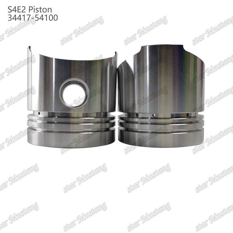 S4E2 Moteur Piston Hauteur 98mm Diamètre 98mm Pin Hole 28mm 34417-54100 Pour les pièces de rechange du moteur Mitsubishi