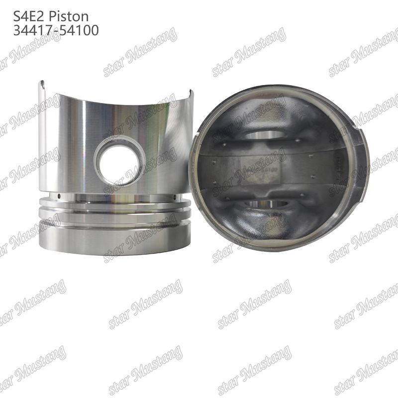 S4E2 Moteur Piston Hauteur 98mm Diamètre 98mm Pin Hole 28mm 34417-54100 Pour les pièces de rechange du moteur Mitsubishi