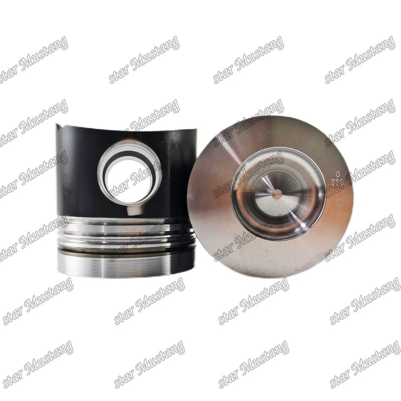 Piston D2848 DV15 sans soupape marque 65.02501-0774 Pour les pièces de réparation de moteurs diesel Doosan