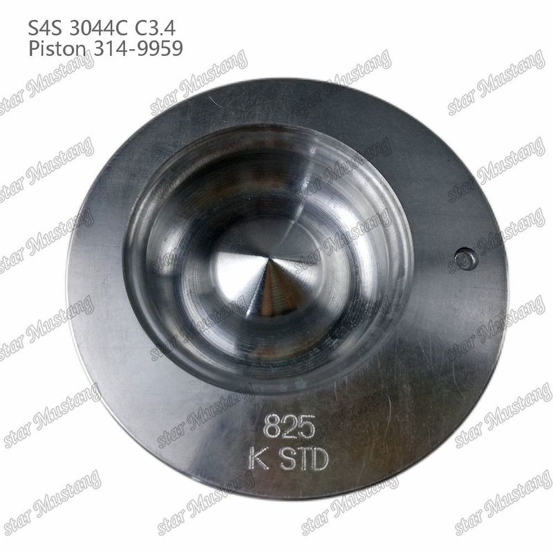 S4S 3044C C3.4 825 Moteur Piston Alfin Chambre Taille 53 mm 60 mm anneau d'huile 4 mm 314-9959 Pour les pièces détachées de moteur Mitsubishi