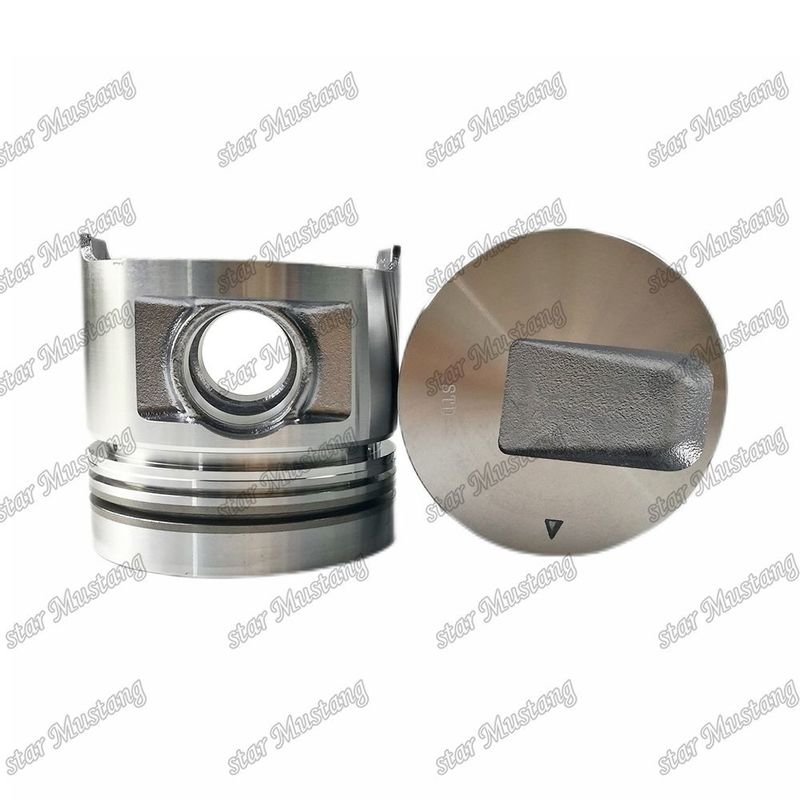 S4S S6S 3044C C3.4 Piston moteur avec anneau d'huile Alfin 4,5 mm 32A17-00100 Pour les pièces de rechange de moteur Mitsubishi
