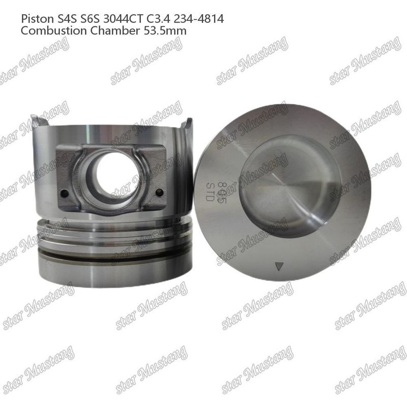 S4S S6S 3044CT C3.4 Moteur Piston Alfine Chambre Taille 53.5mm Anneau d'huile 4.5mm 234-4814 Pour les pièces détachées de moteur Mitsubishi