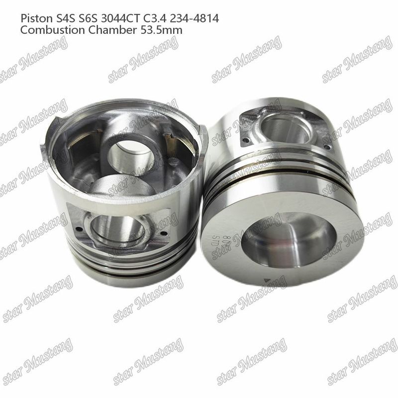S4S S6S 3044CT C3.4 Moteur Piston Alfine Chambre Taille 53.5mm Anneau d'huile 4.5mm 234-4814 Pour les pièces détachées de moteur Mitsubishi