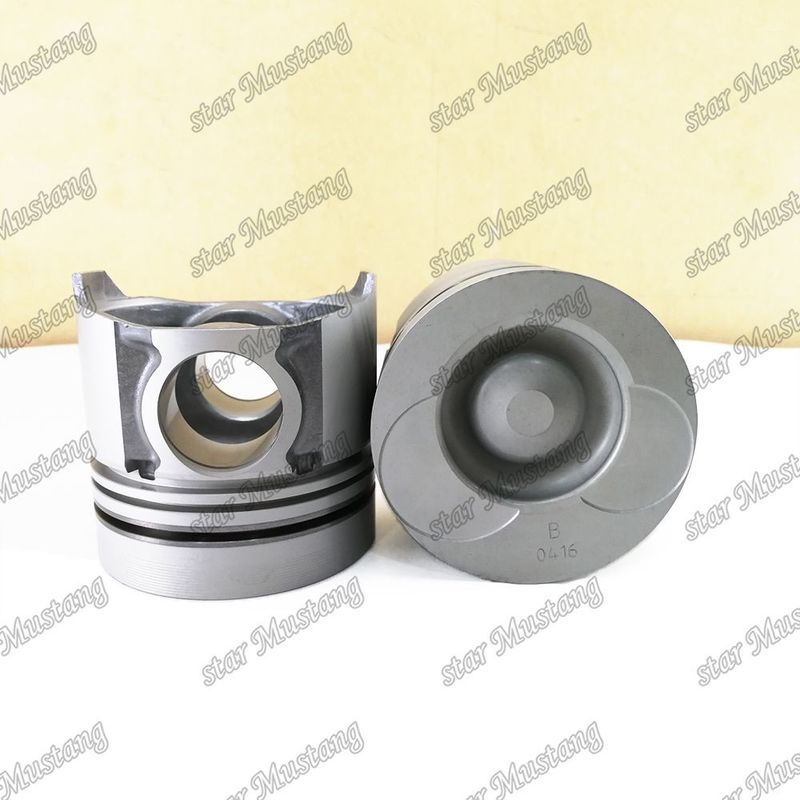 Piston DB58 DH220-7 sans rainure 36 mm trou d'épingle chambre de combustion 56 mm 65.02501-0416 Pour Doosan