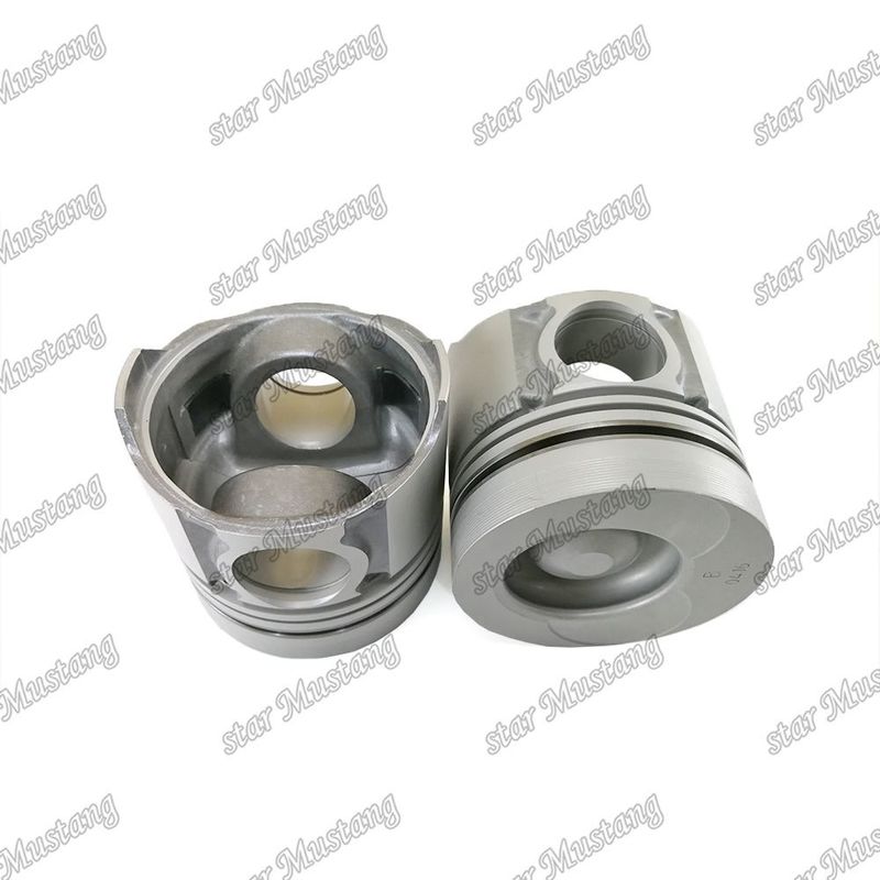 Piston DB58 DH220-7 sans rainure 36 mm trou d'épingle chambre de combustion 56 mm 65.02501-0416 Pour Doosan
